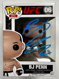 BJ Penn Signed 2X UFC HOF Champion 2016 Vaulted Funko Pop! #06 With JSA COA