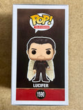 Tom Ellis Signed Lucifer NYCC Fall Con Funko Pop! #1590 Exclusive With JSA COA