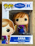 Funko Pop! Disney Anna #81 Frozen 2014 Kristen Bell Animated Princess