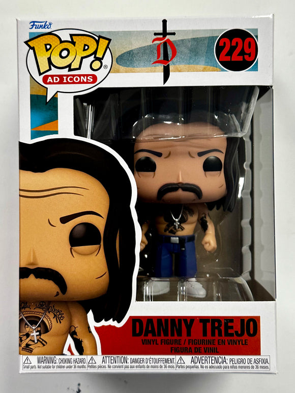 Funko Pop! Ad Icons Danny Trejo #229 Machete San Quentin Mexican 2023