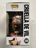 Funko Pop! Disney Cruella De Vil #1090 Villains 101 Dalmatians 2023 Exclusive