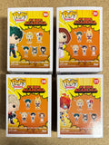 Funko Pop! Animation Deku, Katsuki Bakugo, Ochaco & Todoroki My Hero Academia Set Of 4