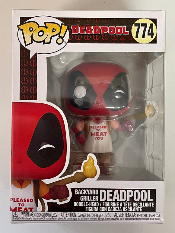 Funko Pop! Marvel Backyard Griller Deadpool #774 Nerdy 30 Years 2021 Exclusive