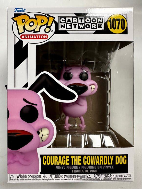 Funko Pop! Animation Courage #1070 The Cowardly Dog 2023 Cartoon Network