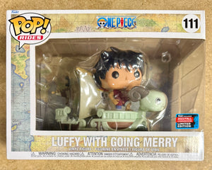 Funko Pop! Rides One Piece Luffy With Going Merry #111 2022 Fall Convention