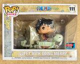 Funko Pop! Rides One Piece Luffy With Going Merry #111 2022 Fall Convention