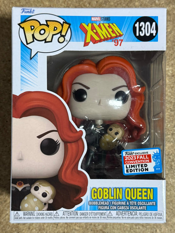 Funko Pop! Marvel Goblin Queen #1304 X-Men ‘97 NYCC 2023 Fall Con Vaulted Exclusive