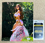 Chanel West Coast Signed 8x10 Photo Singer Model MTV Ridiculousness JSA COA