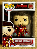 Funko Pop! Marvel Iron Man Mark 43 (Unmasked) #94 Avengers: Age Of Ultron 2015 Vaulted