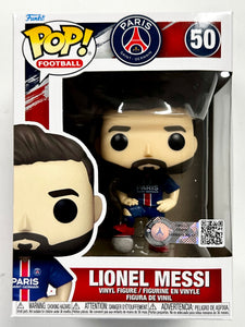 Funko Pop! Football Lionel Messi #50 Soccer Paris St. Germain Football –  Mustang Comics