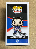 Mats Zuccarello Signed NHL Hockey New York Rangers Funko Pop! #37 With JSA COA