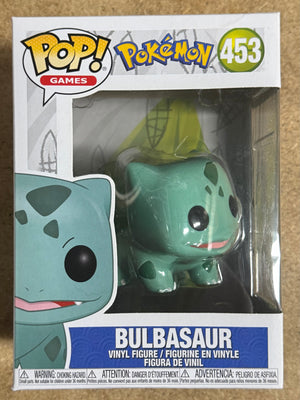 Funko Pop! Games Bulbasaur #453 Grass-Type Starter Pokemon 2019