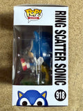 Funko Pop! Games Sonic the Hedgehog Ring Scatter #918 Sega PX Previews Exclusive