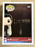 Tom Ellis Signed Lucifer NYCC Fall Con Funko Pop! #1590 Exclusive With JSA COA