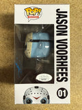 Tom Savini Signed Jason Voorhees Friday The 13th Funko Pop! #01 With JSA COA