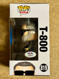 Edward Furlong (John Connor) Signed T-800 Terminator Funko Pop! #819 PSA COA