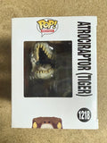 Jeff Goldblum Signed Jurassic World: Dominion Atrociraptor (Tiger) Specialty Series Funko Pop! #1218 JSA COA