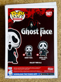 Rex Lee Waddell Jr Signed Ghost Face Scream 2024 Funko Pop! #1607 With JSA COA