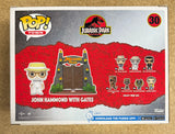 Funko Pop! Movies Town John Hammond With Gates #30 Jurassic Park 2022 Exclusive