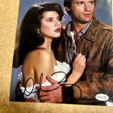 Daphne Zuniga Signed Princess Vespa Space Balls 8x10 Photo With JSA COA