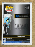 Funko Pop! DC Heroes Two-Face & Coin #432 Batman Animated Series 2023 Exclusive