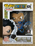 Colleen Clinkenbeard Signed Gear Four Luffy Funko Pop! #926 One Piece Exclusive With JSA COA