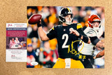 Mason Rudolph Signed Autographed NFL Pittsburgh Steelers QB 8x10 Photo JSA COA