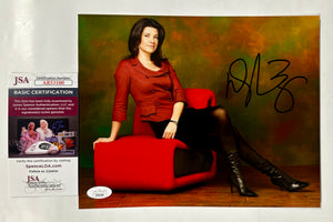 Daphne Zuniga Signed Victoria Davis One Tree Hill 8x10 Photo With JSA COA