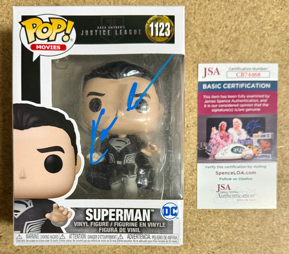 Kevin Costner Signed Snyder Superman (Jonathan Kent) Funko Pop! #1123 JSA COA