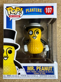 Funko Pop! Ad Icons Mr. Peanut #107 Planters Peanuts Mascot 2020 Vaulted