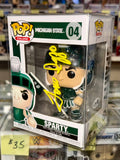 Tom Izzo Signed Michigan State Startans Mascot Sparty Funko Pop! #04 With JSA COA