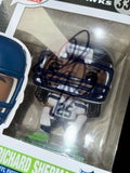 Richard Sherman Signed 2025 NFL Seattle Seahawks Funko Pop! #331 With JSA COA