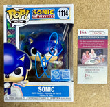 Jaleel White Signed Sonic the Hedgehog (Pearl) Funko Pop! #1114 With JSA COA