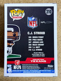Funko Pop! Football C.J. Stroud #310 NFL Houston Texans 2025 Rookie Of Year 2023