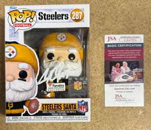 Cam Heyward Signed NFL Pittsburgh Steelers Santa Funko Pop! #287 With JSA COA