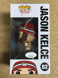 Jason Kelce Signed Funko Pop! (Shirtless) #82 NFL Eagles 2024 With JSA COA