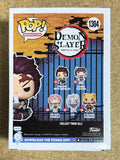 Zach Aguilar Signed Tanjiro Kamado Eating Noodles Funko Pop! #1304 Demon Slayer With PSA COA