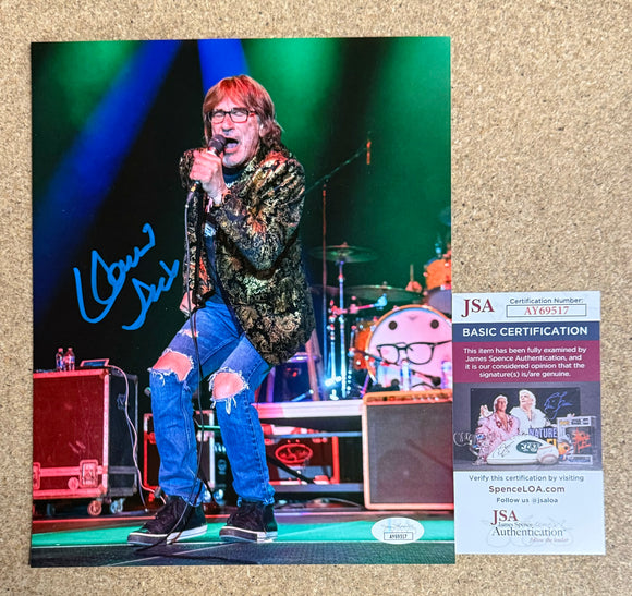 Pittsburgh Musician Donnie Iris “King Cool” Signed 8X10 Photo With JSA COA