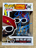 George “Uncle Jam” Clinton Signed Funko Pop! Rocks #358 2023 With JSA COA