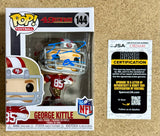 George Kittle Signed 2020 NFL San Francisco 49ers Funko Pop! #144 With JSA COA