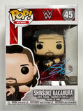 Shinsuke Nakamura Signed WWE Japanese Wrestling Funko Pop! #45 Vaulted PSA/DNA COA