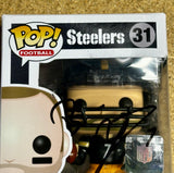Ben Roethlisberger Signed NFL Pittsburgh Steelers Funko Pop! #31 With JSA COA