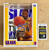 Shaquille Shaq O’Neal Signed SLAM Magazine Vaulted Funko Pop #02 JSA COA