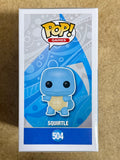 Funko Pop! Games Squirtle #504 Water-Type Starter Pokemon 2019