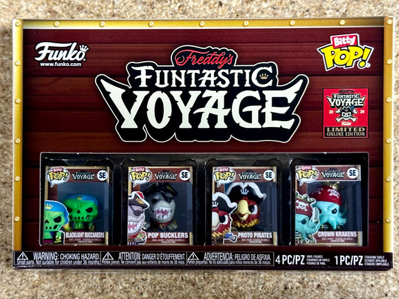 Funko Bitty Pop! 2024 Funtastic Voyage Mascots Limited Online Edition