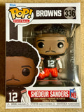 Funko Pop! Football Shedeur Sanders #336 NFL Cleveland Browns QB 2026 Be Legendary