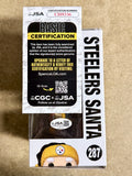Chris Boswell Signed NFL Pittsburgh Steelers Santa Funko Pop! #287 With JSA COA