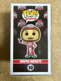 Kirk Herbstreit QB & Broadcaster Signed Ohio State Funko Pop! #10 With JSA COA