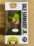 Dale Earnhardt Jr Signed NASCAR Vaulted Mountain Dew Funko Pop! #15 With JSA COA