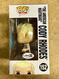 Cody Rhodes “The American Nightmare” WWE HIAC Signed Funko Pop! #152 With JSA COA
